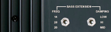 bass extension controls