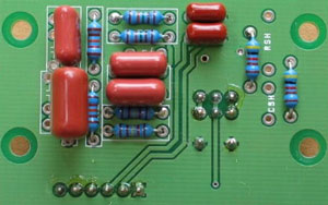 LT board after soldering